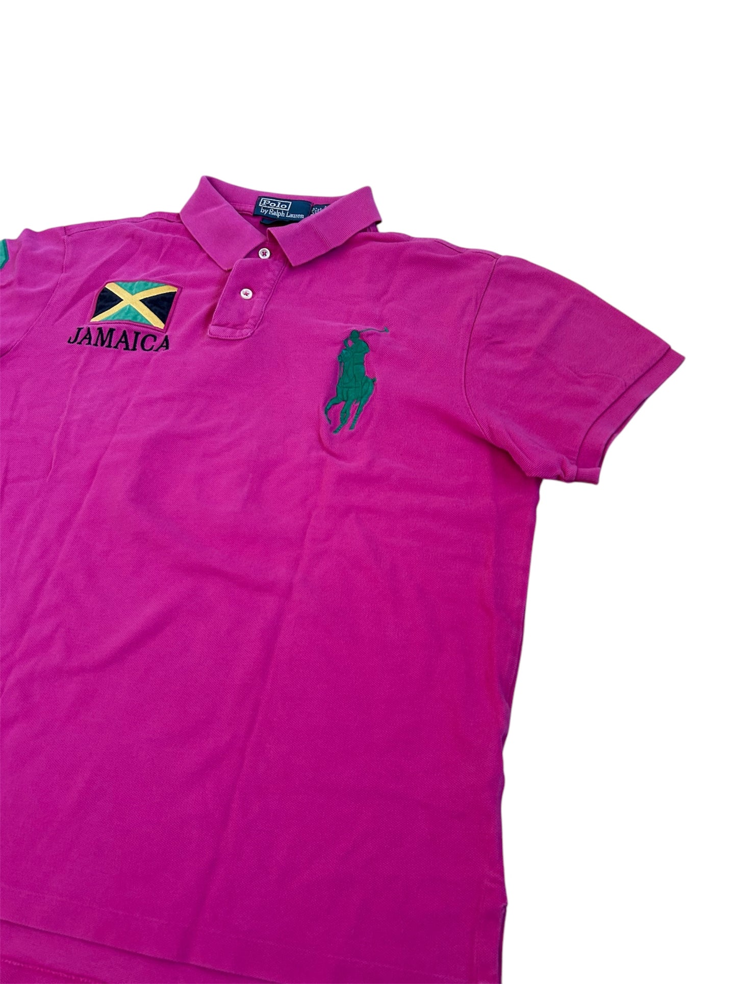 Polo Ralph Lauren Big Pony avec drapeau « Jamaïque »