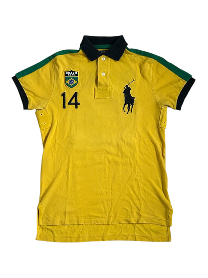 Polo Ralph Lauren Big Pony "BRAZIL" Flag Polo