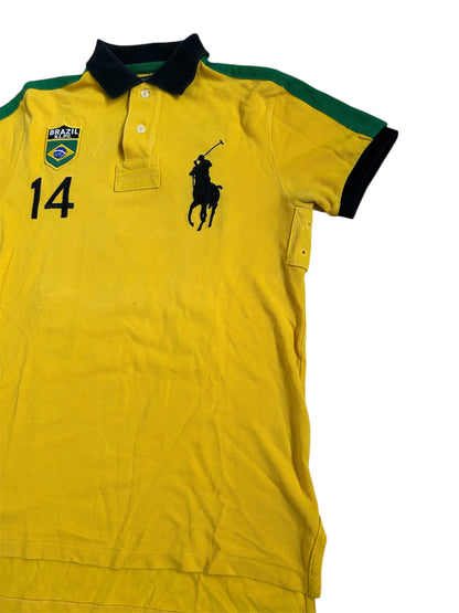 Polo Ralph Lauren Big Pony "BRAZIL" Flag Polo