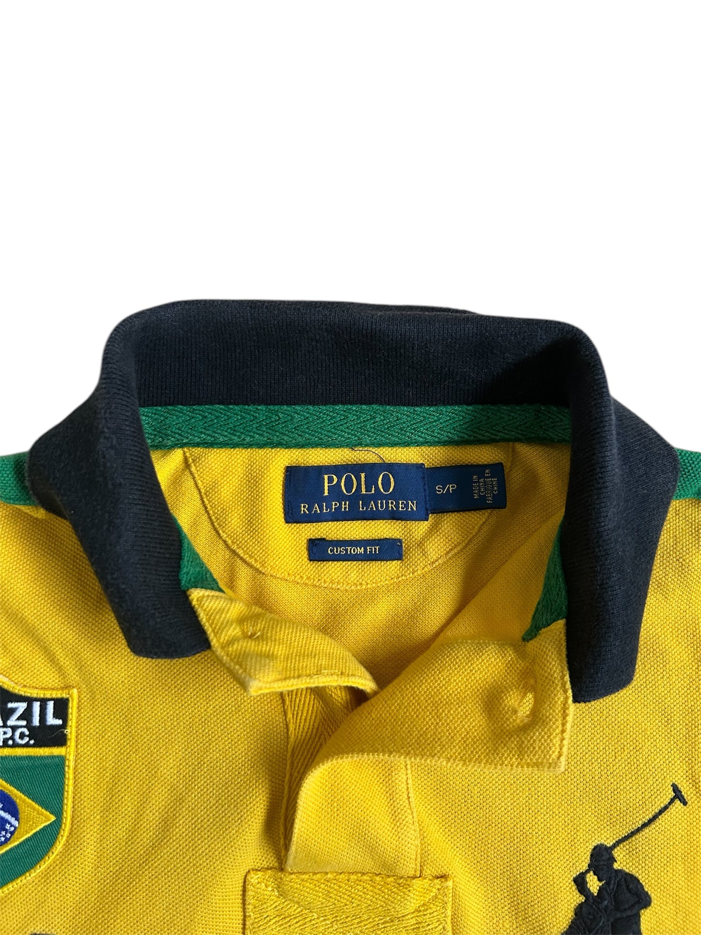 Polo Ralph Lauren Big Pony "BRAZIL" Flag Polo