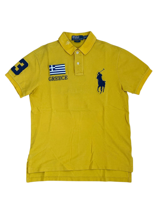 Polo Ralph Lauren Big Pony "GREECE" Flag Polo