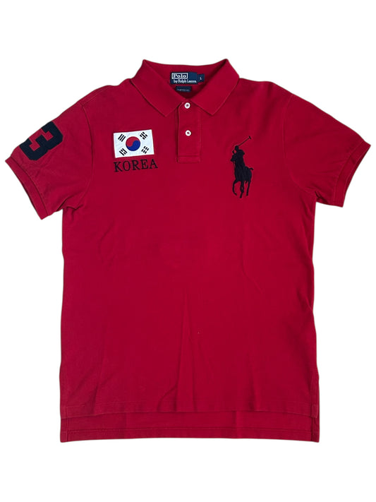 Polo Ralph Lauren Big Pony "KOREA" Flag Polo