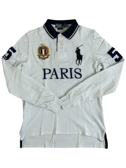 Polo Ralph Lauren Big Pony "PARIS" City Longsleeve Polo