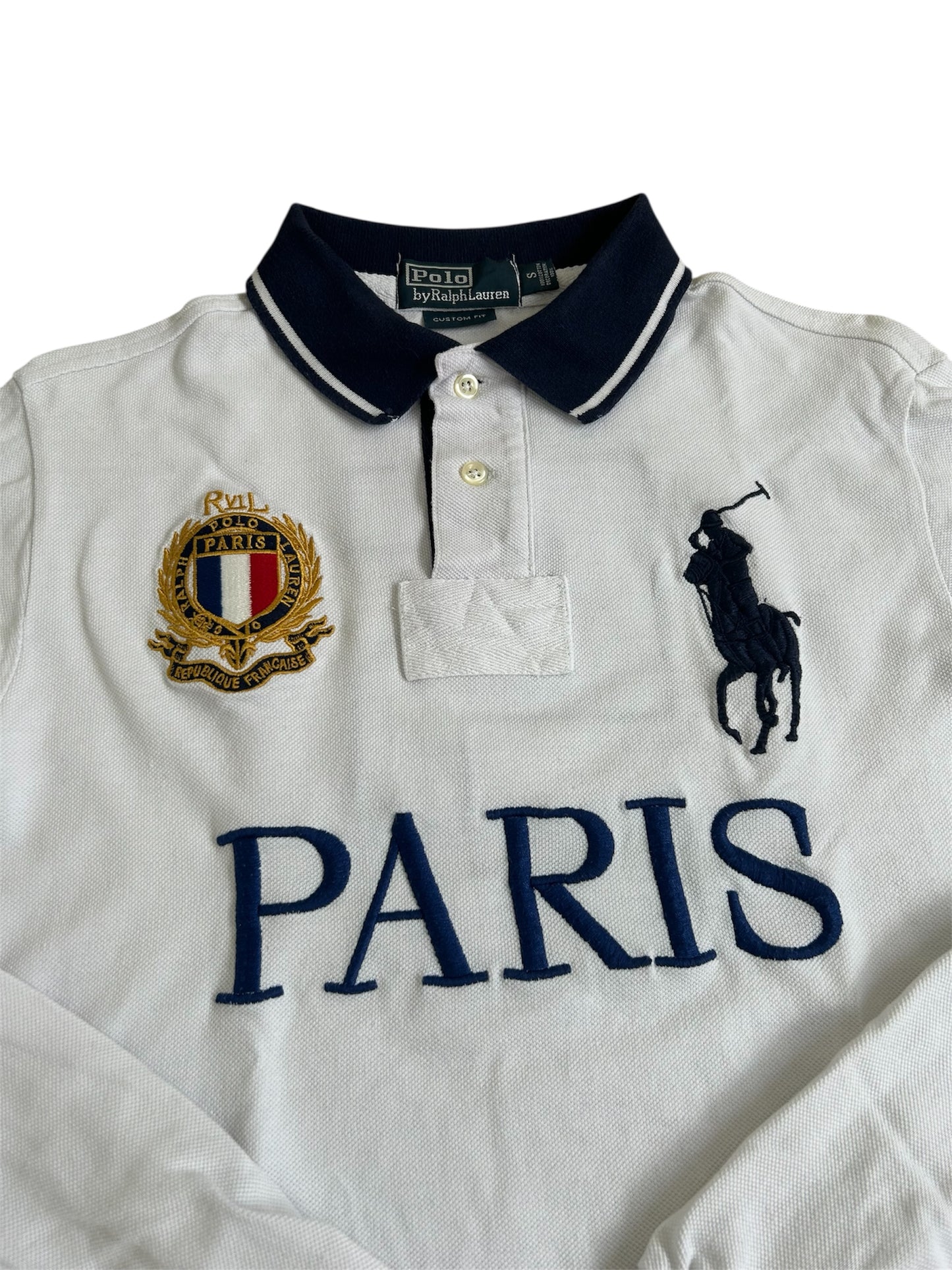 Polo Ralph Lauren Big Pony "PARIS" City Longsleeve Polo