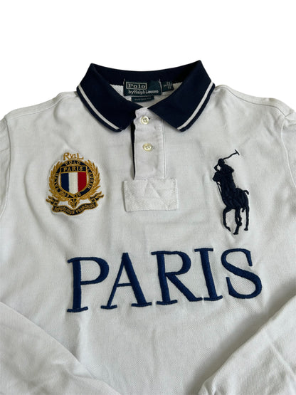Polo Ralph Lauren Big Pony "PARIS" City Longsleeve Polo
