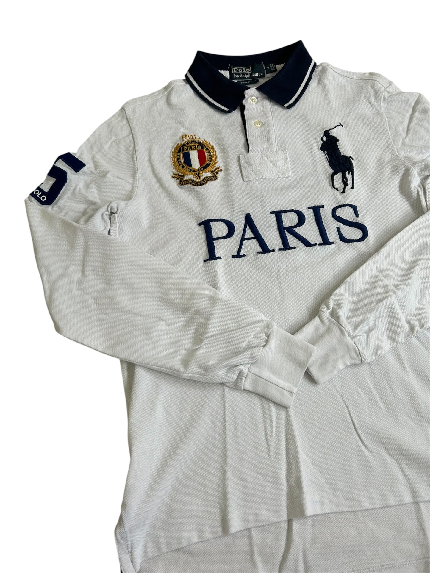 Polo Ralph Lauren Big Pony "PARIS" City Longsleeve Polo