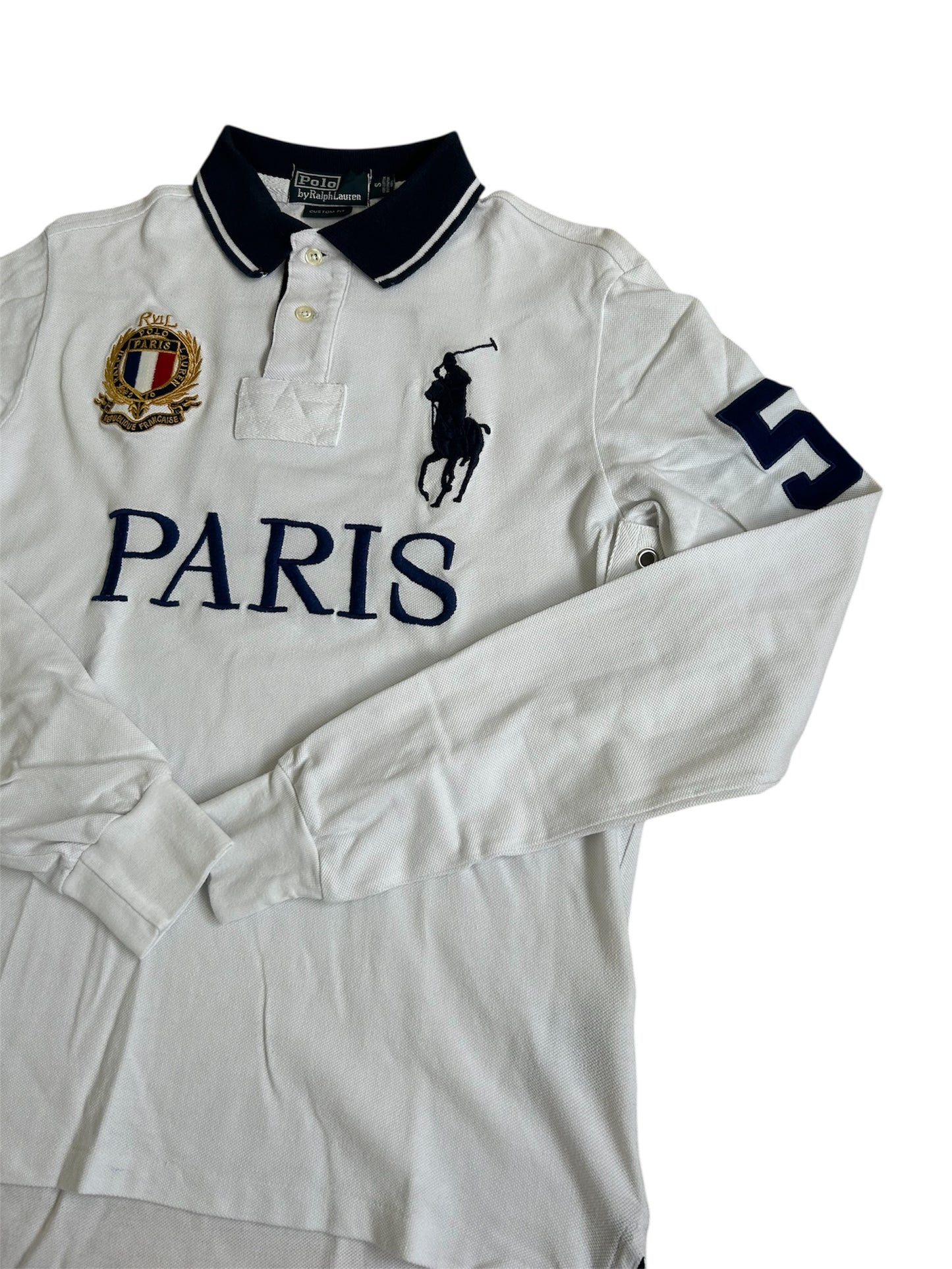 Polo Ralph Lauren Big Pony "PARIS" City Longsleeve Polo