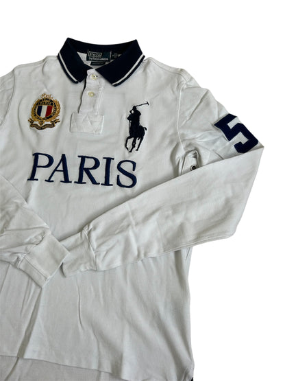 Polo Ralph Lauren Big Pony "PARIS" City Longsleeve Polo