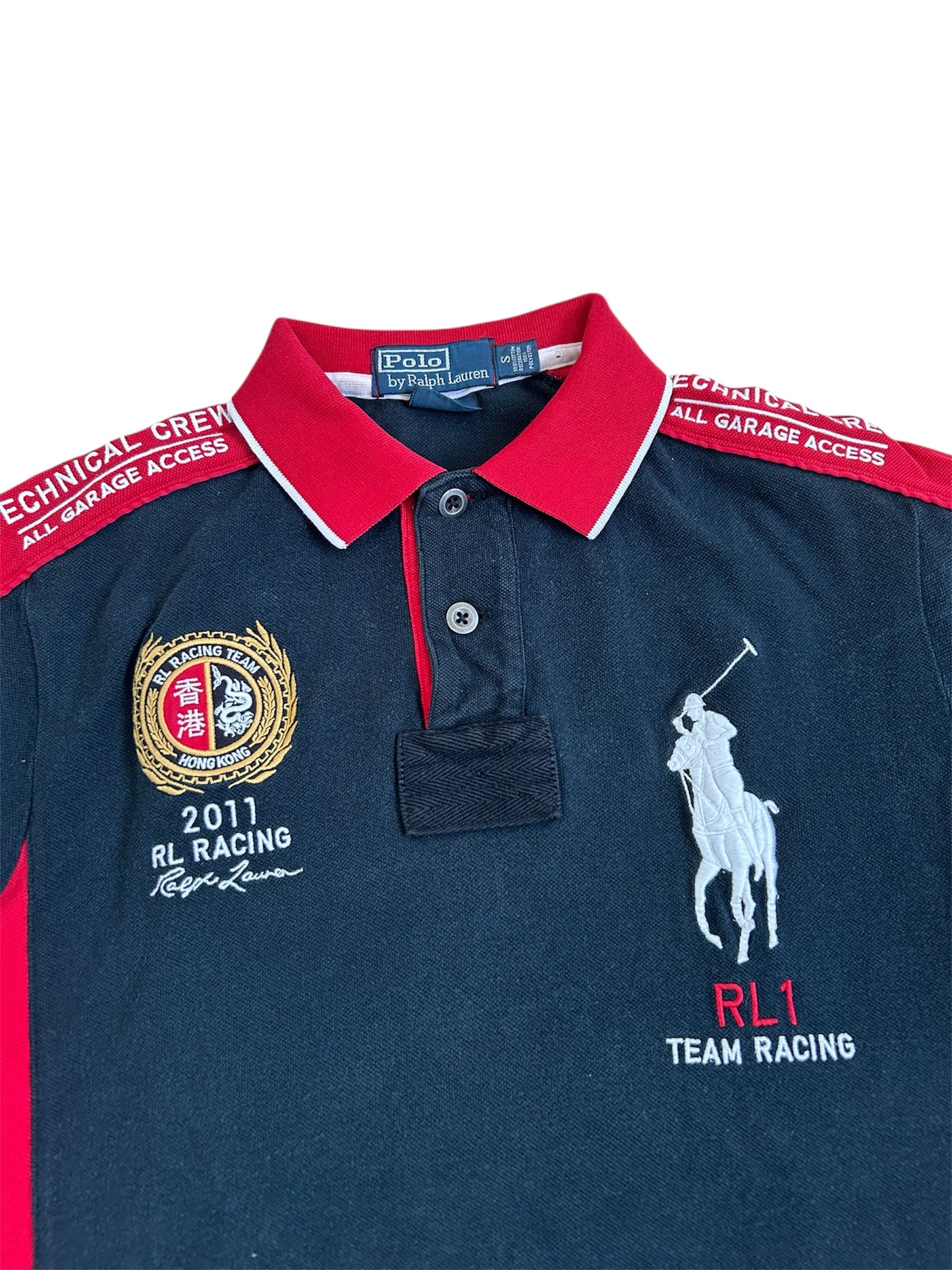 Polo Ralph Lauren Big Pony "HONG KONG" RL Racing Polo