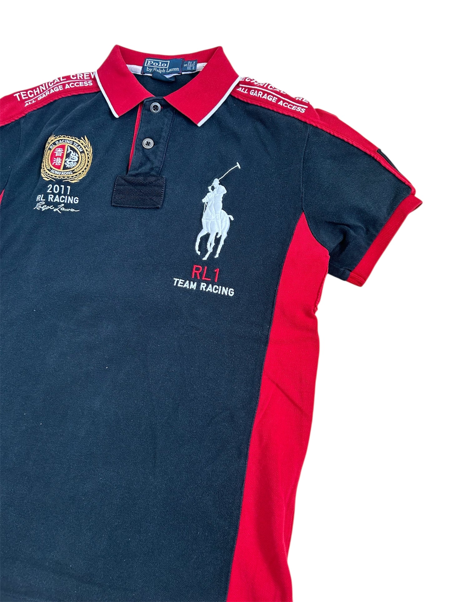 Polo Ralph Lauren Big Pony "HONG KONG" RL Racing Polo