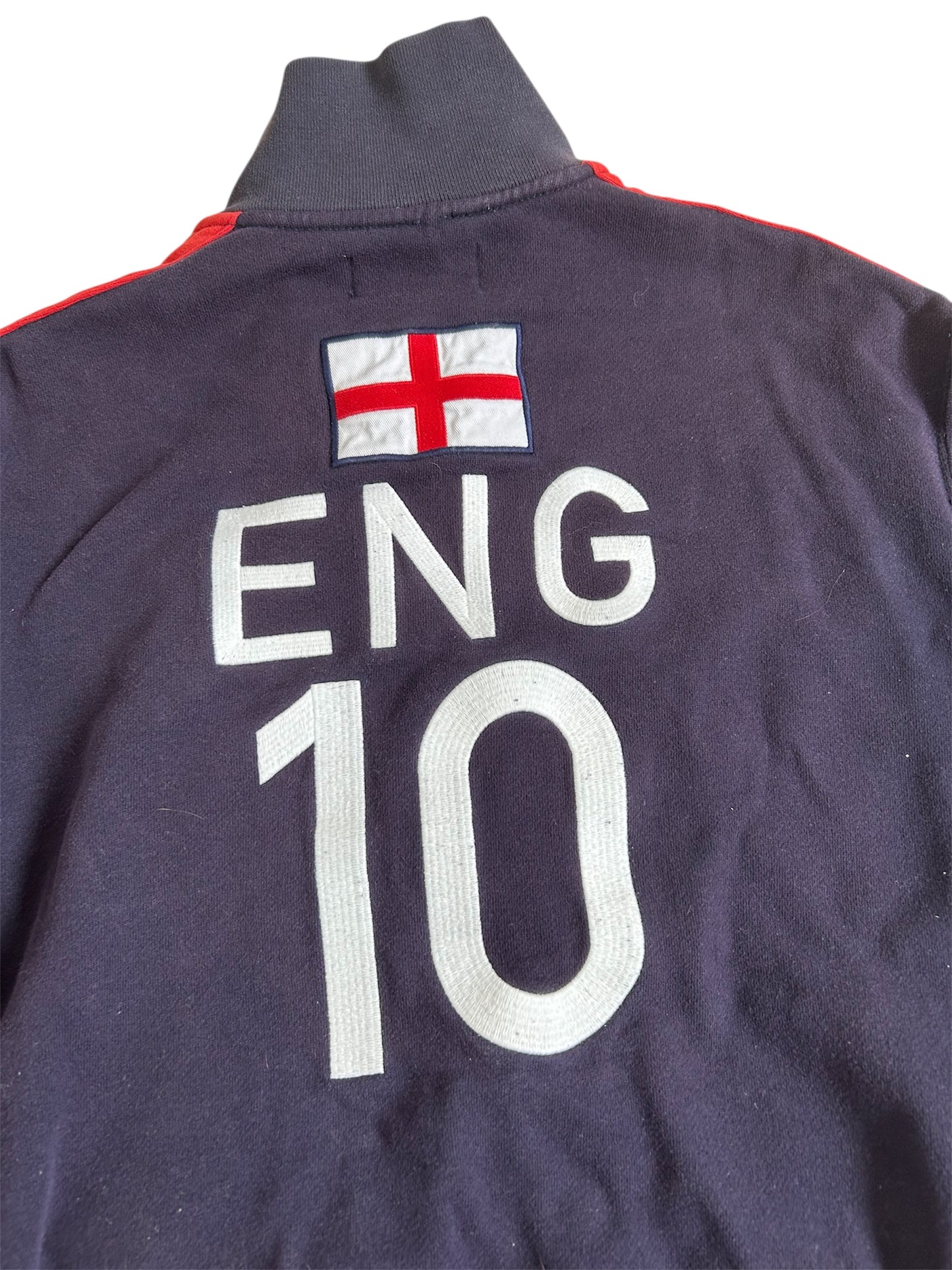 Polo Ralph Lauren Big Pony "ENGLAND" Country Zipper Sweater