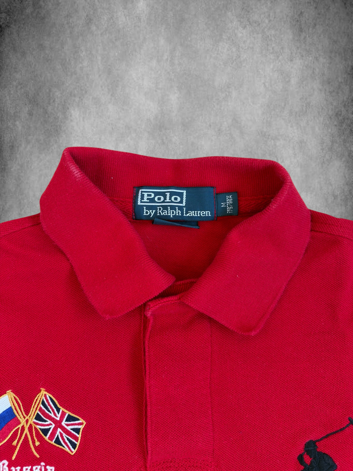 Polo Ralph Lauren Big Pony "RUSSIA" Track & Field Polo